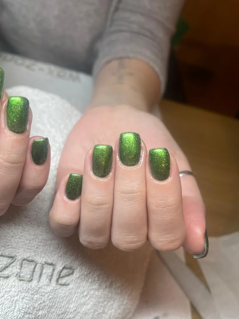 Nail art coloré